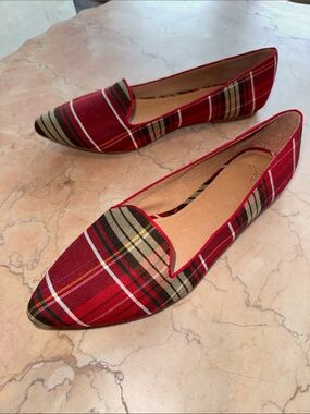 Joie FINAL New Daydreaming Plaid Flat Shoe 40